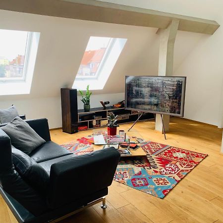 Exklusives Penthouse Im Ehemaligen Bunker Apartment Hannover Exterior photo